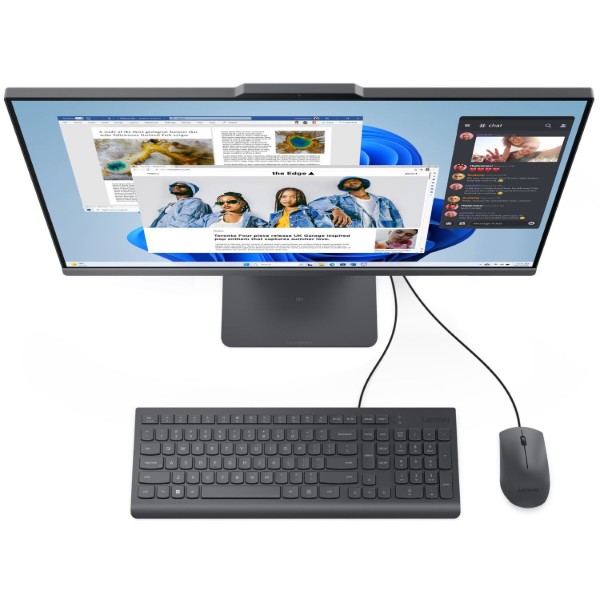 Фото - Компьютер-моноблок Lenovo IdeaCentre AIO 27ARR9 (F0HQ00B6UO) Luna Grey